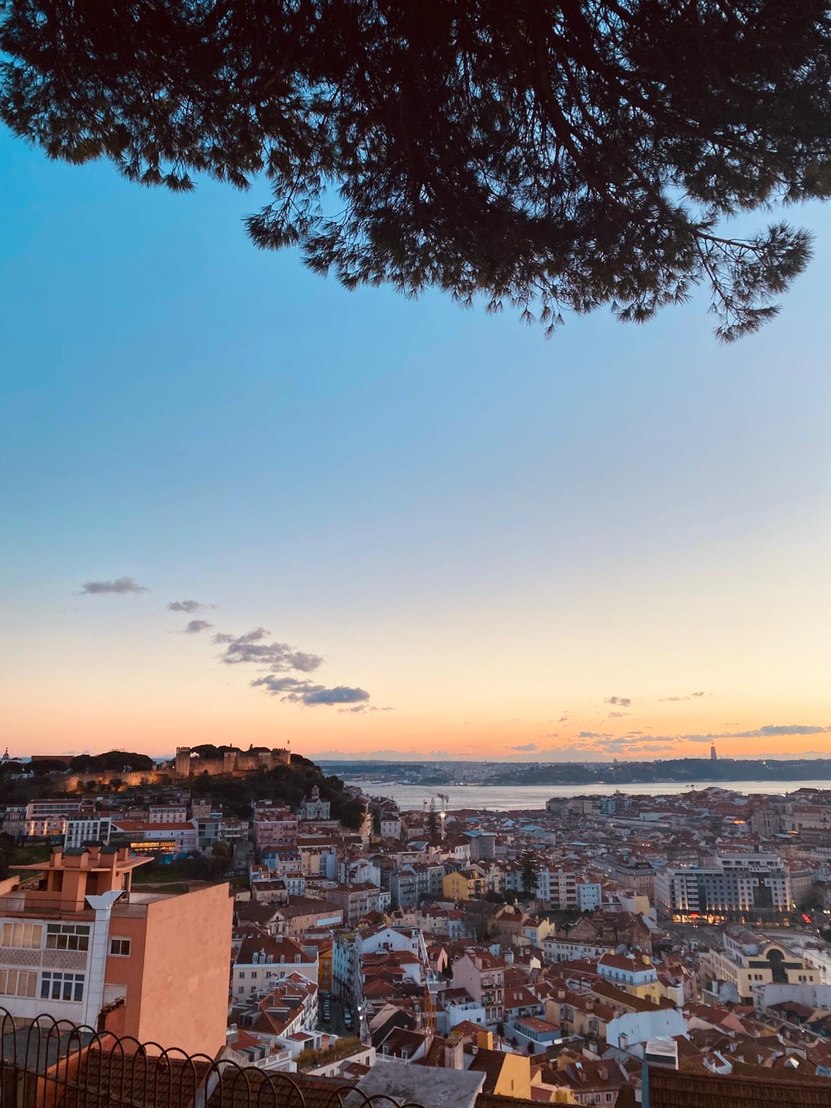 Sunset in Lisbon